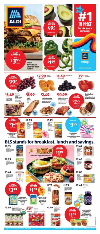 ALDI (KY, MS, TN) Weekly Ad Flyer Specials August 20 to August 26, 2023