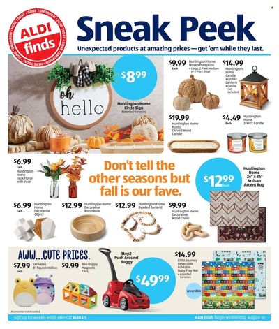 ALDI Weekly Ad Flyer Specials August 30 to September 5, 2023
