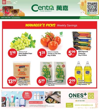 Centra Foods (North York) Flyer August 25 to 31