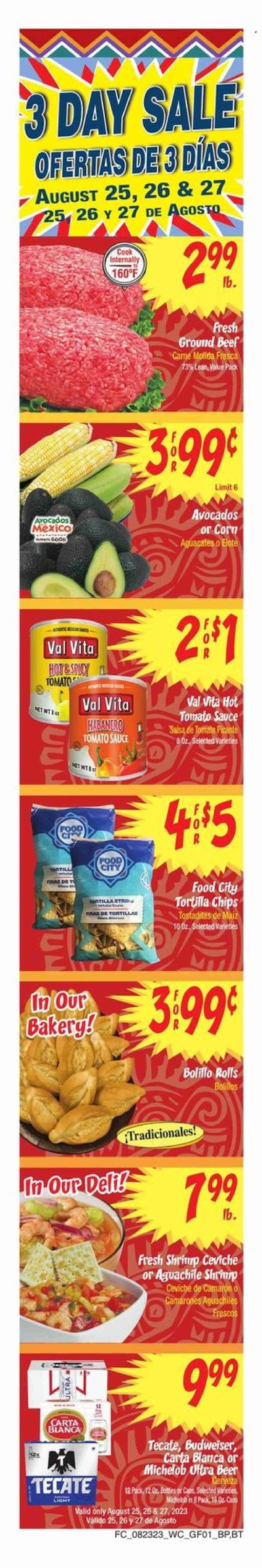 Food City (AZ) Weekly Ad Flyer Specials August 23 to August 29, 2023