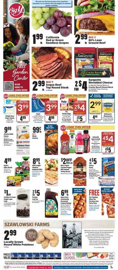 Big Y (MA) Weekly Ad Flyer Specials August 24 to August 30, 2023