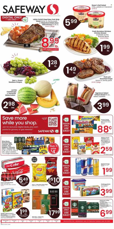 Safeway (CO) Weekly Ad Flyer Specials August 23 to August 29, 2023