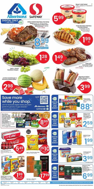 Safeway (MT) Weekly Ad Flyer Specials August 23 to August 29, 2023