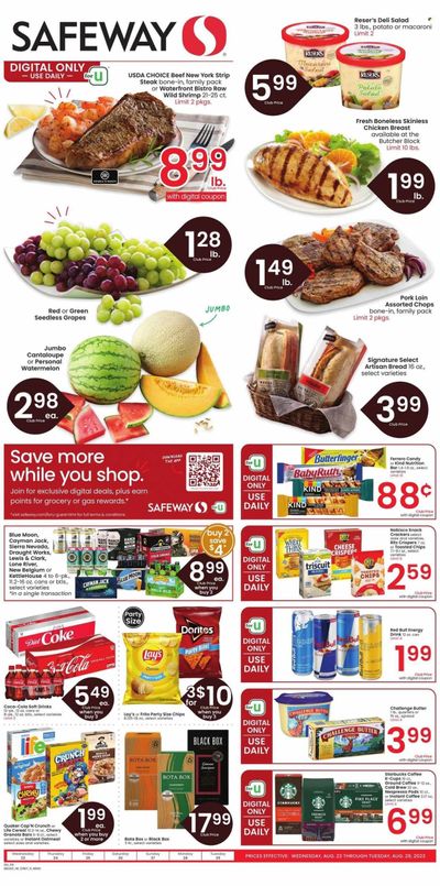 Safeway (MT) Weekly Ad Flyer Specials August 23 to August 29, 2023