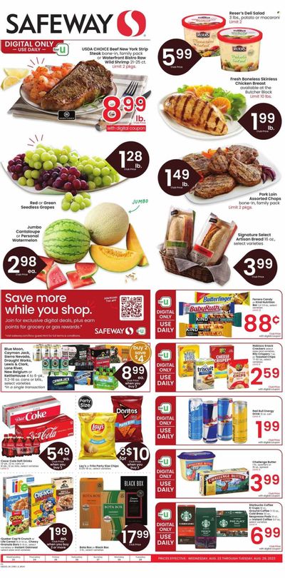 Safeway (MT) Weekly Ad Flyer Specials August 23 to August 29, 2023