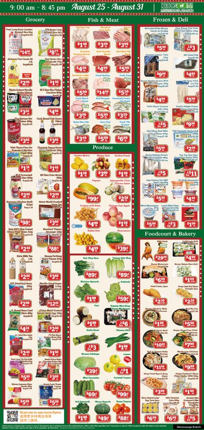 Nations Fresh Foods (Mississauga) Flyer August 25 to 31