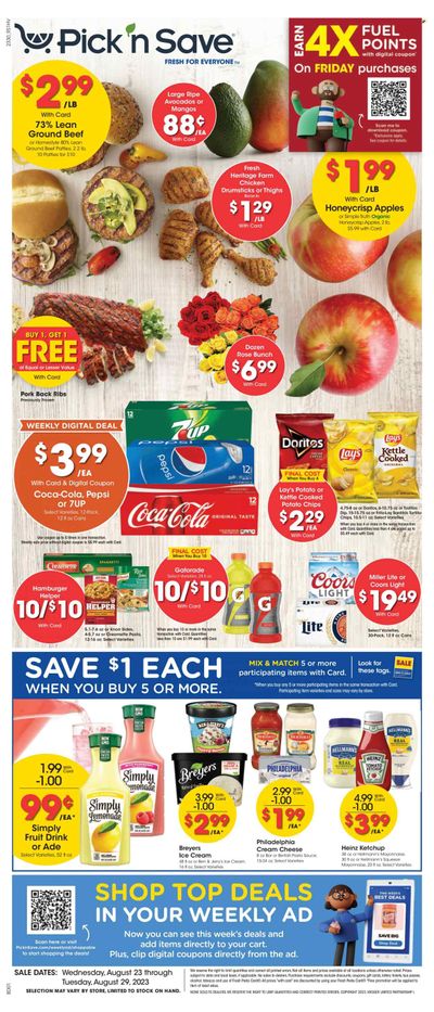 Pick ‘n Save (WI) Weekly Ad Flyer Specials August 23 to August 29, 2023