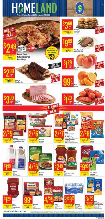 Homeland (OK, TX) Weekly Ad Flyer Specials August 23 to August 29, 2023