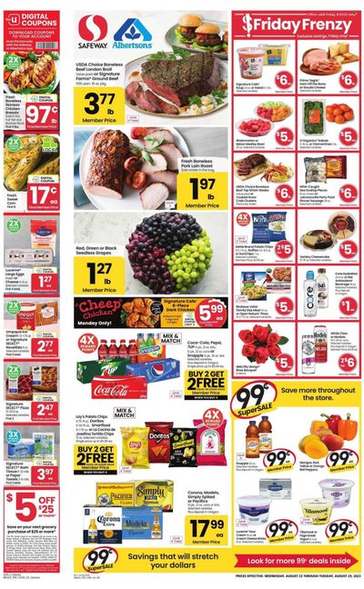 Safeway (OR, WA) Weekly Ad Flyer Specials August 23 to August 29, 2023