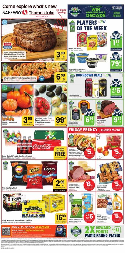 Safeway (WA) Weekly Ad Flyer Specials August 23 to August 29, 2023