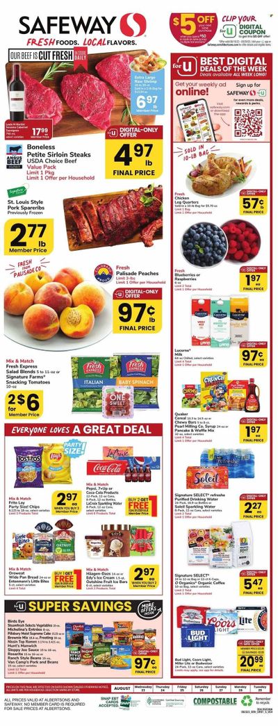 Safeway (WY) Weekly Ad Flyer Specials August 23 to August 29, 2023
