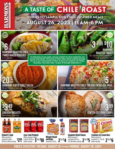 Harmons (UT) Weekly Ad Flyer Specials August 22 to August 28, 2023