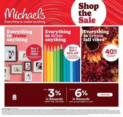 Michaels Weekly Ad Flyer Specials August 20 to August 26, 2023