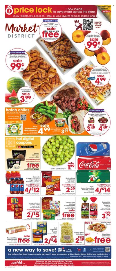 Giant Eagle (OH) Weekly Ad Flyer Specials August 24 to August 30, 2023