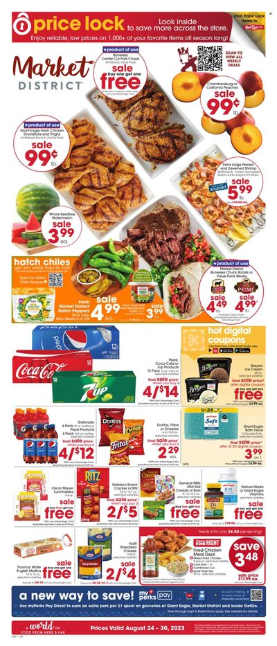 Giant Eagle (OH) Weekly Ad Flyer Specials August 24 to August 30, 2023