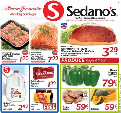 Sedano's (FL) Weekly Ad Flyer Specials August 23 to August 29, 2023