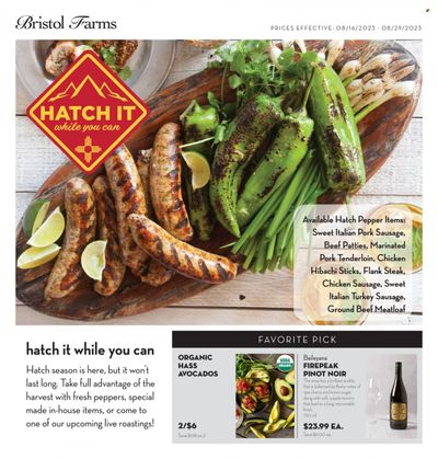 Bristol Farms (CA) Weekly Ad Flyer Specials August 16 to August 29, 2023