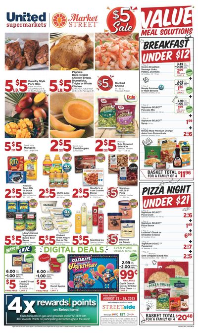 United Supermarkets (TX) Weekly Ad Flyer Specials August 23 to August 29, 2023