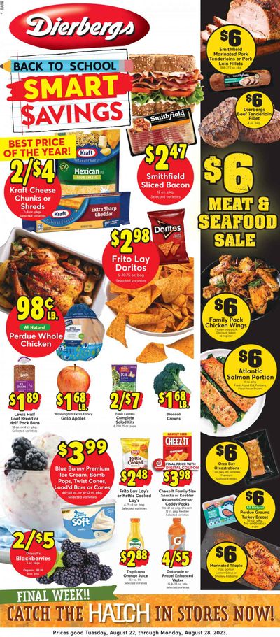 Dierbergs (IL, MO) Weekly Ad Flyer Specials August 22 to August 28, 2023