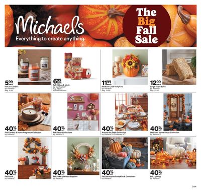 Michael's Flyer August 25 to 31