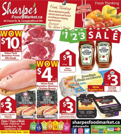 Sharpe's Food Market Flyer May 14 to 20