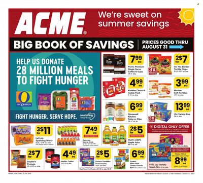 ACME (DE, NJ, NY, PA) Weekly Ad Flyer Specials August 4 to August 31, 2023