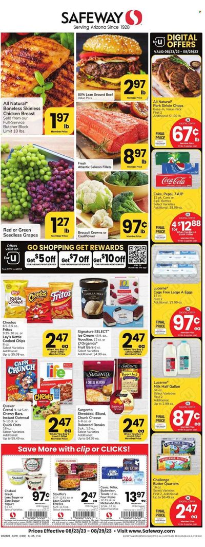 Safeway (AZ) Weekly Ad Flyer Specials August 23 to August 29, 2023