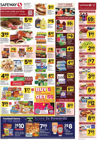 Safeway (MD) Weekly Ad Flyer Specials August 25 to August 31, 2023