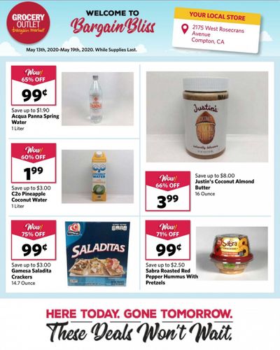 Grocery Outlet Weekly Ad & Flyer May 13 to 19