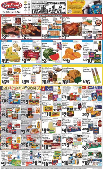 Key Food (NY) Weekly Ad Flyer Specials August 25 to August 31, 2023