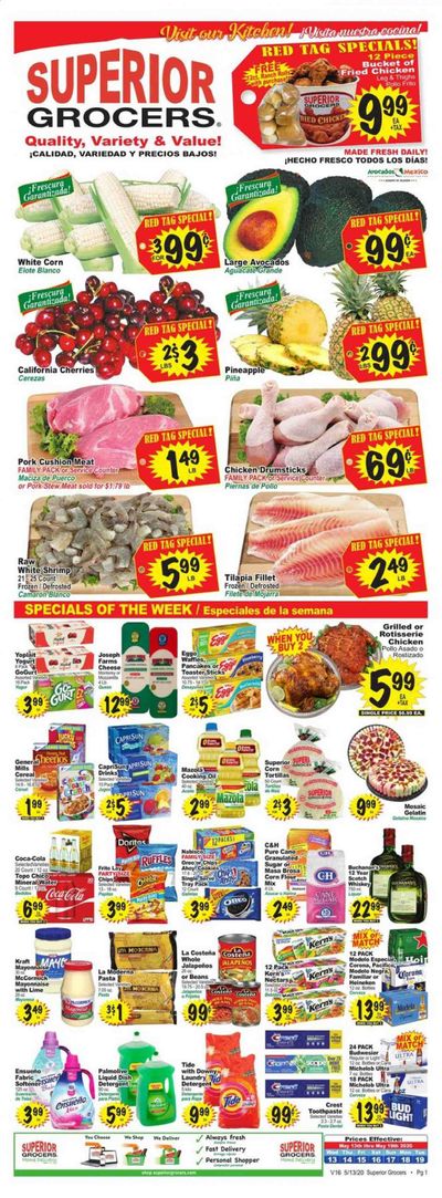 Superior Grocers Weekly Ad & Flyer May 13 to 19