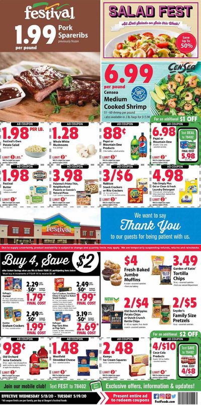 Festival Foods Weekly Ad & Flyer May 13 to 19