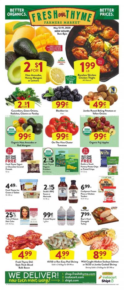 Fresh Thyme Weekly Ad & Flyer May 13 to 19