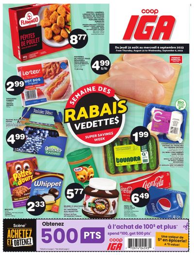Coop IGA Flyer August 31 to September 6