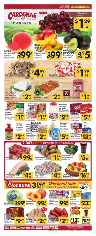 Cardenas Weekly Ad & Flyer May 13 to 19
