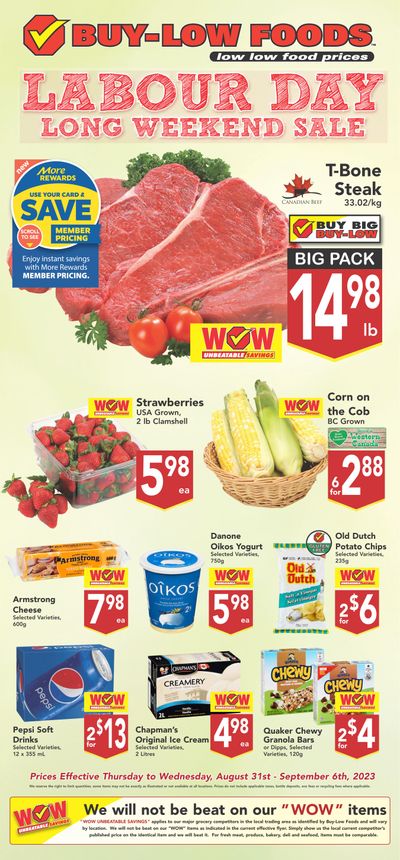 Buy-Low Foods (SK) Flyer August 31 to September 6