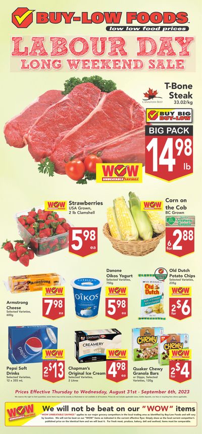 Buy-Low Foods (BC) Flyer August 31 to September 6