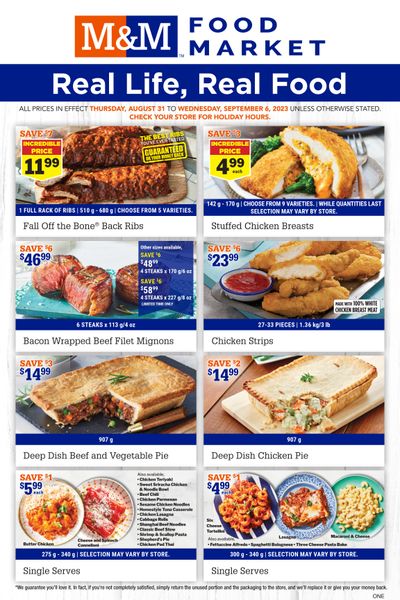 M&M Food Market (ON) Flyer August 31 to September 6