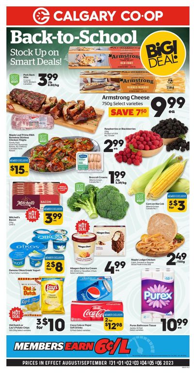 Calgary Co-op Flyer August 31 to September 6