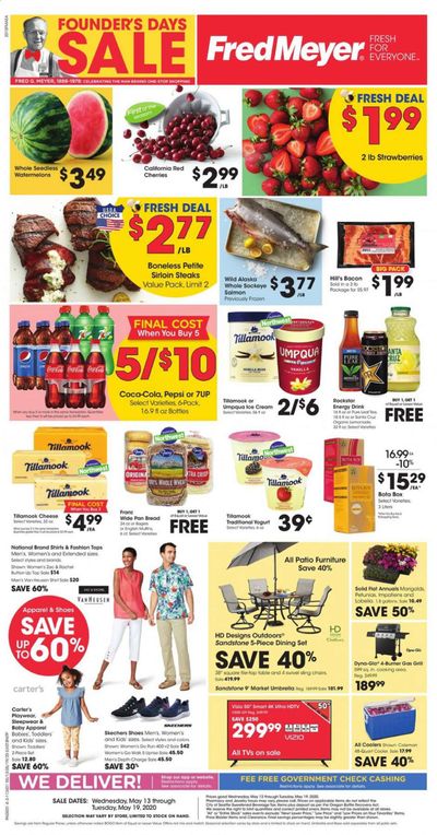 Fred Meyer Weekly Ad & Flyer May 13 to 19
