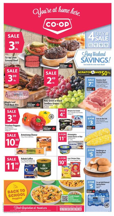 Co-op (West) Food Store Flyer August 31 to September 6
