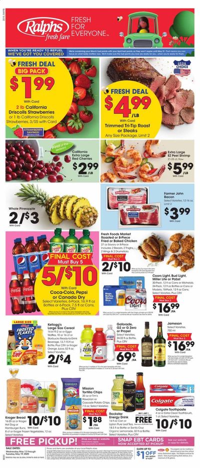 Ralphs Fresh Fare Weekly Ad & Flyer May 13 to 19