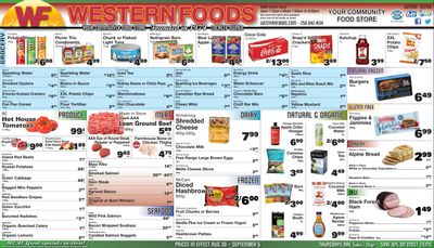 Western Foods Flyer August 30 to September 5