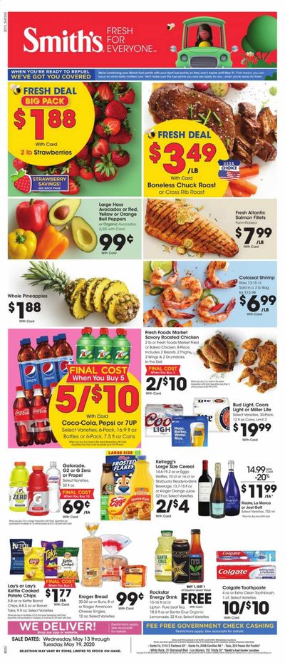 Smith's Weekly Ad & Flyer May 13 to 19