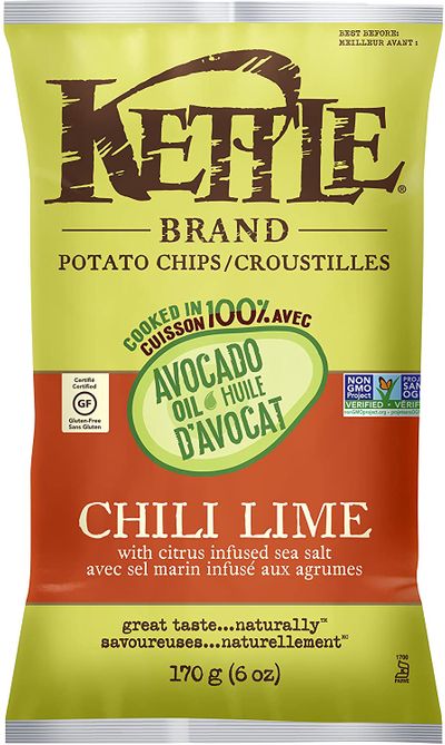 Kettle Avocado Oil Chili Lime, 170 Grams On Sale for $ 2.00 ( Save $ 1.49 ) at Amazon Canada