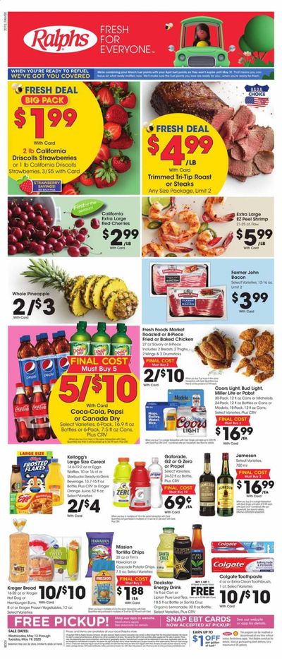 Ralphs Weekly Ad & Flyer May 13 to 19