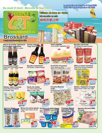 Marche C&T (Brossard) Flyer August 31 to September 6