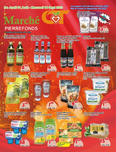 Marche C&T (Pierrefonds) Flyer August 31 to September 6