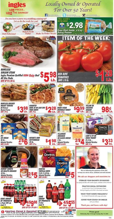 Ingles Weekly Ad & Flyer May 13 to 19