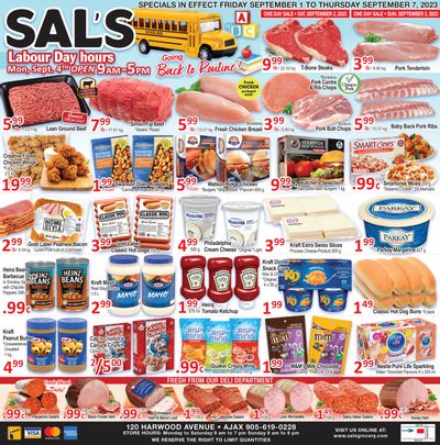 Sal's Grocery Flyer September 1 to 7